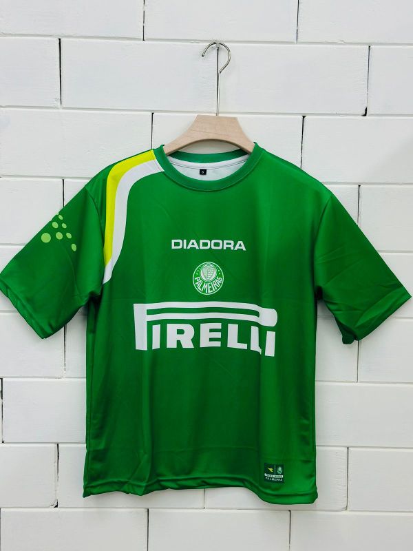 Palmeiras Green Football Jersey – Diadora | Number 7 | FBL Jerseys
